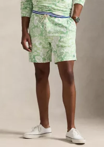 7.5'' Floral Spa Terry Shorts