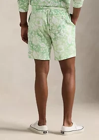 7.5'' Floral Spa Terry Shorts