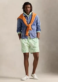 7.5'' Floral Spa Terry Shorts