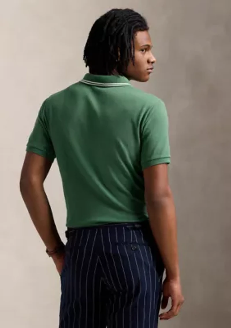 Custom Slim Polo Bear Mesh Shirt