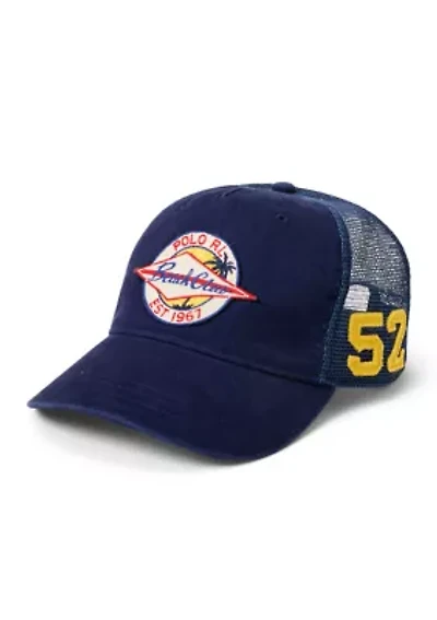 Logo-Patch Twill Trucker Cap