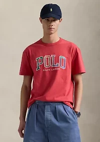Classic Fit Madras Logo Jersey T-Shirt