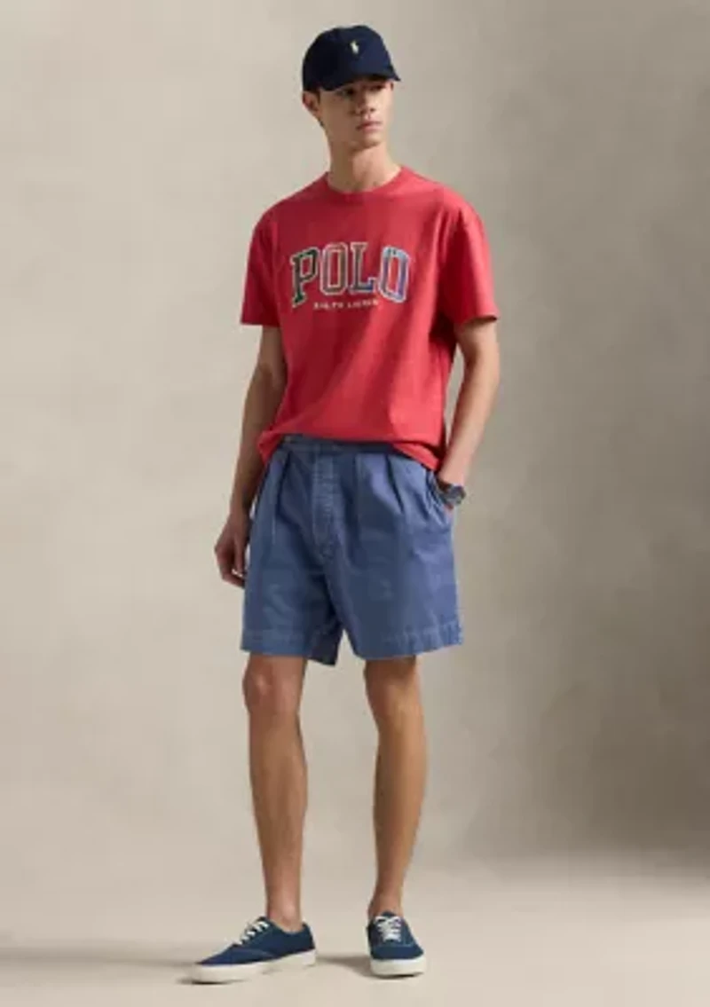 Classic Fit Madras Logo Jersey T-Shirt