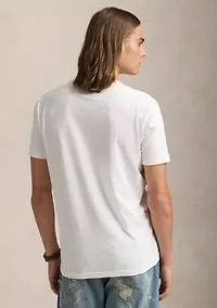 Slub Jersey Short-Sleeve Henley Shirt