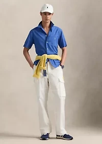 Classic Fit Linen Cotton Camp Shirt
