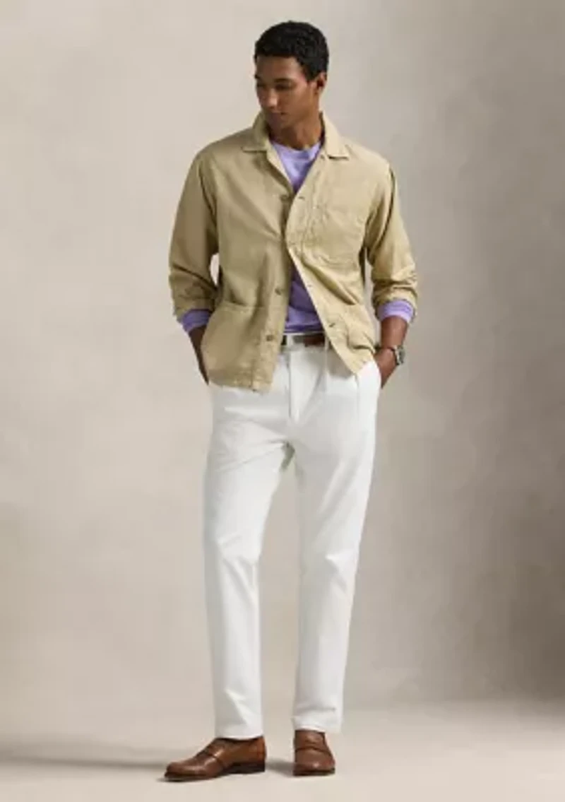 Linen-Cotton Overshirt