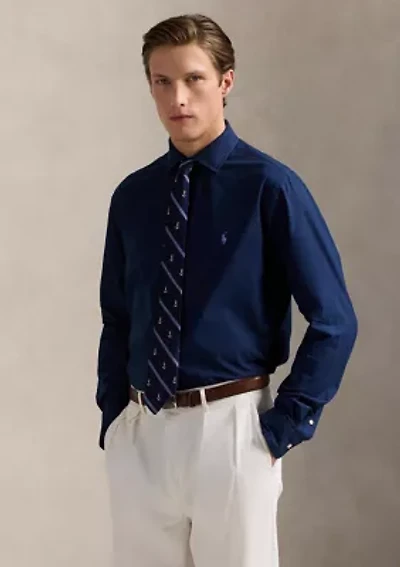 Classic Fit Stretch Poplin Shirt
