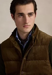 Quilted Corduroy Vest