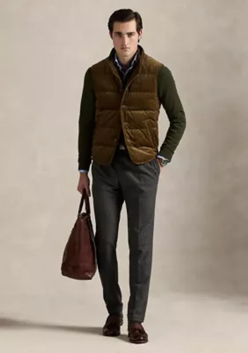 Quilted Corduroy Vest