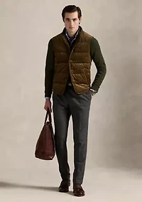 Quilted Corduroy Vest