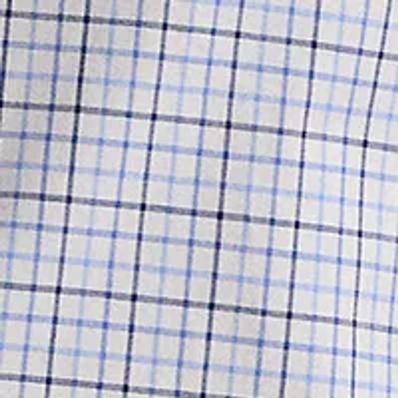 Slim Fit Stretch Poplin Long Sleeve Woven Shirt