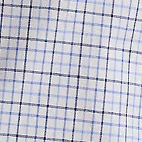 Slim Fit Stretch Poplin Long Sleeve Woven Shirt
