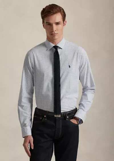 Men's Slim Fit Stretch Poplin Shirt