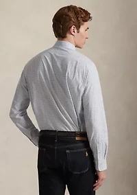 Men's Slim Fit Stretch Poplin Shirt