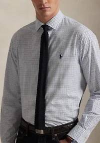 Men's Slim Fit Stretch Poplin Shirt