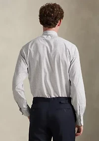 Men's Slim Fit Stretch Poplin Shirt