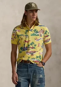 Classic Fit Polo Bear Mesh Shirt