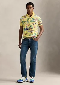 Classic Fit Polo Bear Mesh Shirt