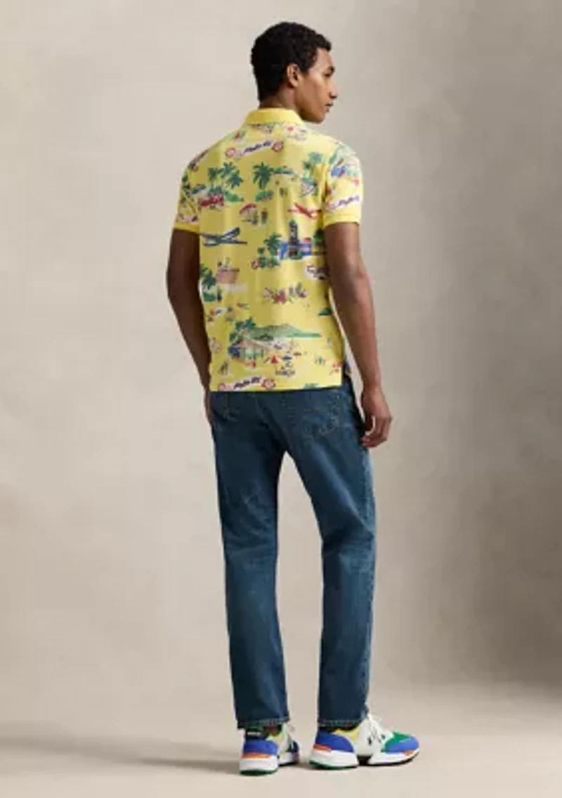 Classic Fit Polo Bear Mesh Shirt