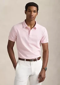 Classic Fit Stretch Oxford Mesh Polo Shirt