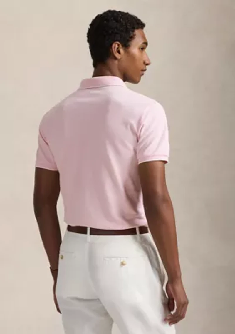 Classic Fit Stretch Oxford Mesh Polo Shirt