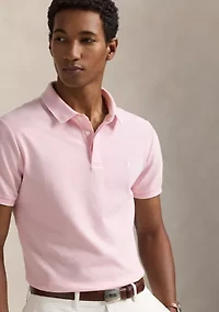 Classic Fit Stretch Oxford Mesh Polo Shirt