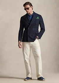 Men's Custom Slim Fit Indigo Mesh Polo Shirt