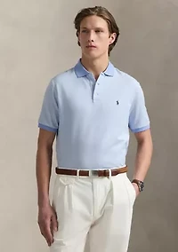 Classic Houndstooth Jersey Polo Shirt