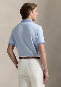 Classic Houndstooth Jersey Polo Shirt