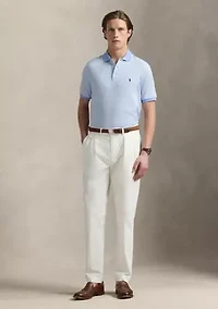 Classic Houndstooth Jersey Polo Shirt