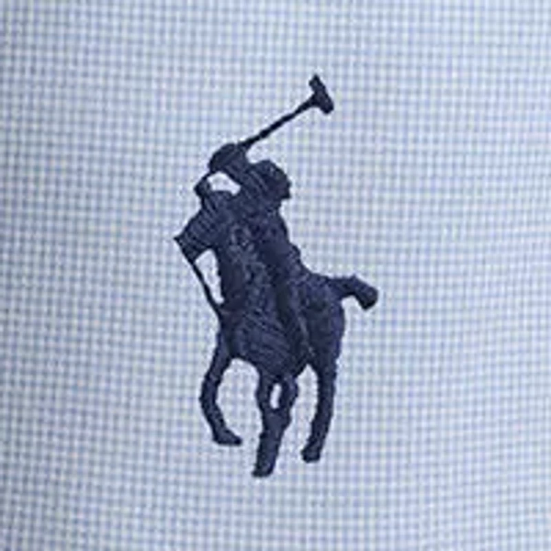 Classic Houndstooth Jersey Polo Shirt