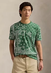 Classic Fit Bandanna Jersey T-Shirt
