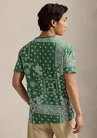 Classic Fit Bandanna Jersey T-Shirt