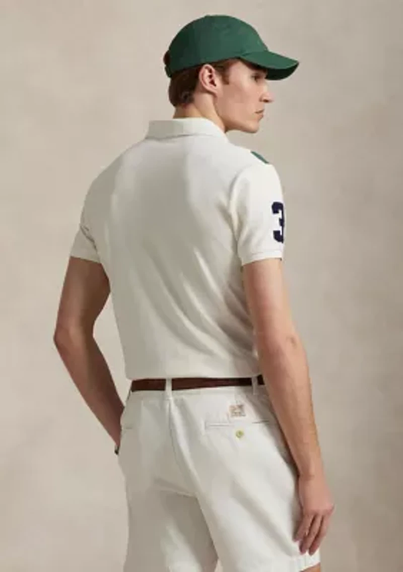 Classic Fit Big Pony Mesh Polo Shirt