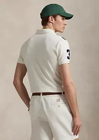 Classic Fit Big Pony Mesh Polo Shirt