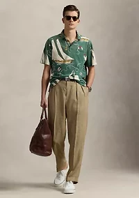 Classic Fit Sailboat Jersey Polo Shirt