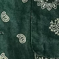 Classic Fit Bandanna-Print Camp Shirt