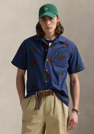 Classic Fit P-Wing Camp Shirt