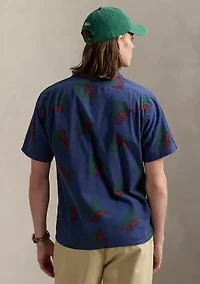 Classic Fit P-Wing Camp Shirt