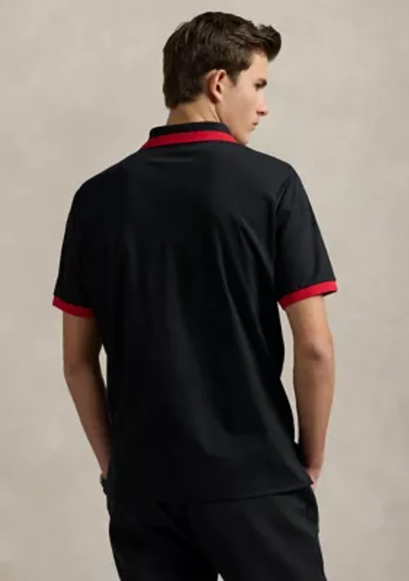 Classic Fit Striped Soft Cotton Polo Shirt