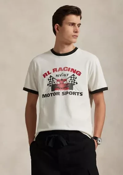 Classic Fit Jersey Graphic T-Shirt