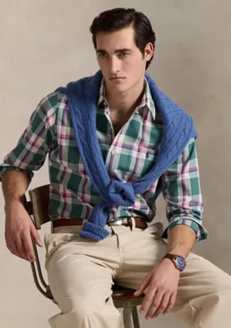 Classic Fit Performance Oxford Shirt