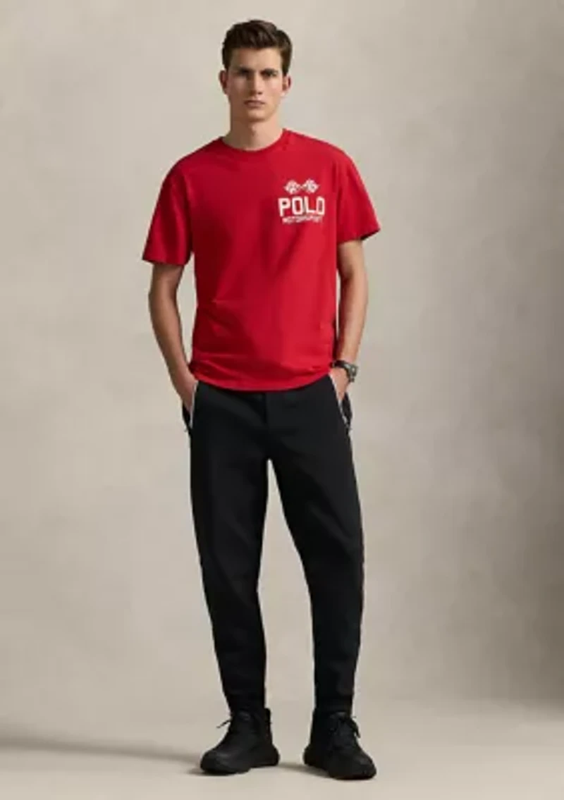 Classic Fit Slub Jersey Graphic T-Shirt