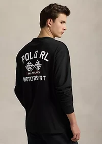 Classic Fit Slub Jersey Graphic T-Shirt