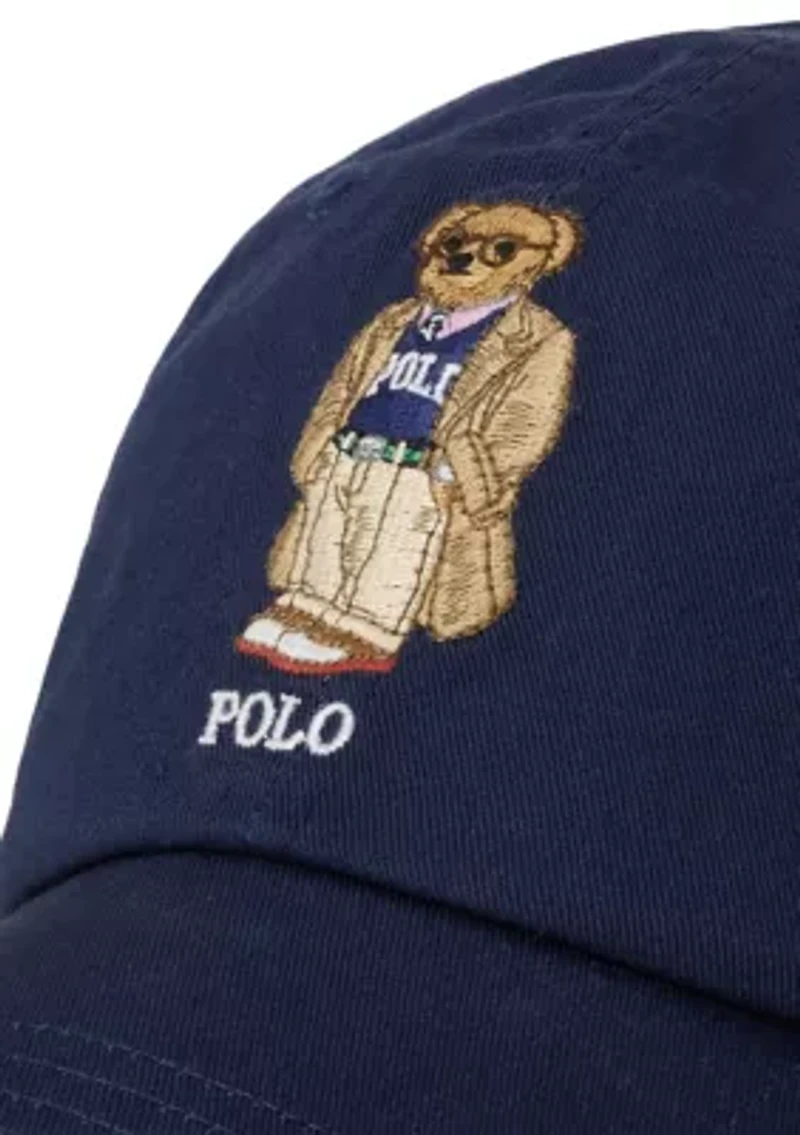 Polo Bear Twill Ball Cap