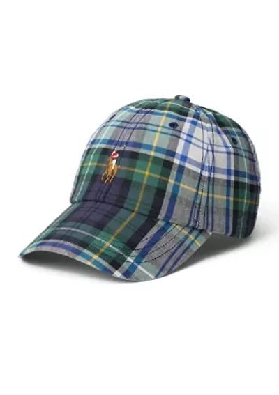 Plaid Oxford Ball Cap