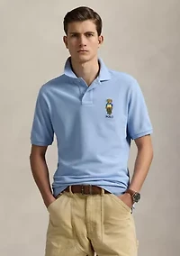 Classic Fit Polo Bear Mesh Shirt