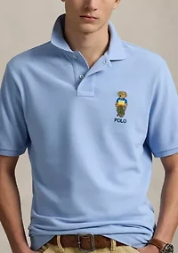 Classic Fit Polo Bear Mesh Shirt
