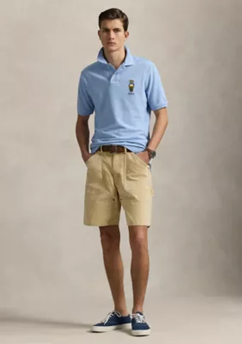 Classic Fit Polo Bear Mesh Shirt