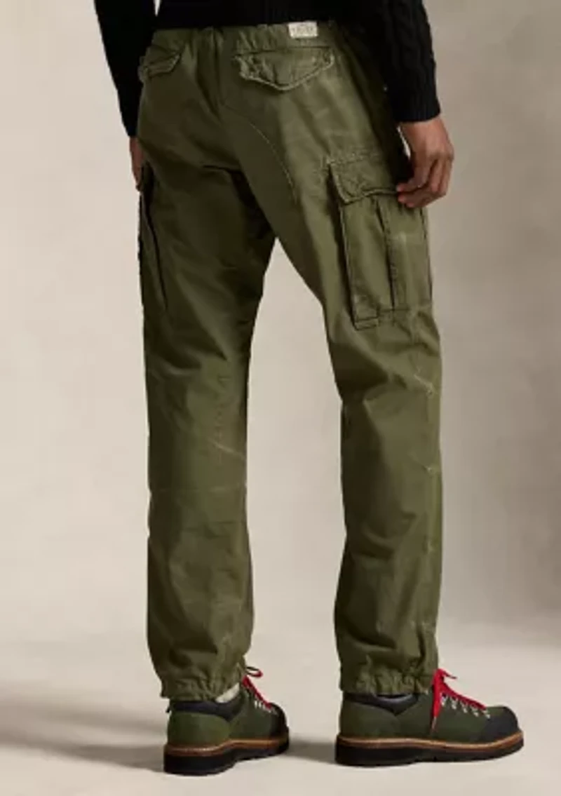 Men's Classic Fit Camo Canvas Cargo Pants